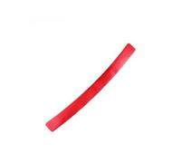 Car Rear Trunk Bumper Carbon Fiber Sticker Protective Pad Anti-Scratch Cover Anti-Collision Protection Cover Strip Decal 90cm(Red)