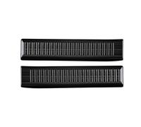 Car Rear Trunk Guard For Suzuki For Fronx 2024 2025 Stainless Steel Car Trunk Trim Threshold Inner Rear Bumper Foot Plate Protector Accessories Stickers(Black)