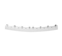 Car Rear Trunk Guard Rear Bumper Trunk Step Pad Trim Foot Plate Sill Guard 2048850411 Replacement For Benz For GLK-Class X204 2008-2015(Silver)