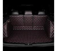 Car Rear Trunk Mat Boot Liner Mats for Audi Q4 E-tron 2022 2023 2024 2025, Waterproof Leather, Car Boot Cover Anti-Slip Carpets Auto Accessories,C-Black-Red