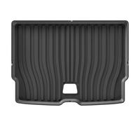 Car Rear Trunk Mat For Volvo EX30 2024 2025 Car Trunk Pad Cargo Liner Trunk Pad TPE 3D Waterproof Odorless Tray BLACK