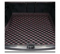 Car Rear Trunk Mat For VW For Touareg 7L 2003-2010 Trunk Mats Anti Dirty Durable Leather Carpet Pad Auto Interior Articles(Black and Red,Size1 2003-2010)