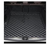 Car Rear Trunk Mat For VW For Touareg 7L 2003-2010 Trunk Mats Anti Dirty Durable Leather Carpet Pad Auto Interior Articles(Black and Black,Size1 2003-2010)