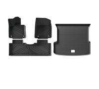 Car Rear Trunk Mat For Xpeng G9 2022-2024 Floor Mats Trunk Mats Cargo Liner TPE 3D Floor Carpets Waterproof All Seasons Mat LHD(4pcs)