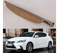 Car Rear Trunk Parcel Shelf for Lexus CT200H 2011 2012 2013 2014 2015 2016 2017 2018 2019,Luggage Shade Shield Cargo Security Cover Curtain Privacy Protective,A-Beige