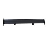 Car Rear Trunk Roof Spoiler 43''/110cm Hatch Adjustable Aluminum GT Rear Trunk Wing Racing Spoiler Universal Hatchback Black Silver(Style-1-BL)