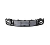 Car Rear Trunk Roof Spoiler For A6 For S-line S6 Hatchback For Avant For Touring 2015-2018 Rear Bumper Diffuser Lip Spoiler Protector Not For RS6 Bumper Guard(Carbon fiber pattern)