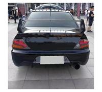 Car Rear Trunk Roof Spoiler For Mitsubishi For LANCER Spoiler 2003-2008 ABS Spoiler Car Tail Wing Decoration Rear Trunk Spoilers Wings For Lancer For FD2 Spoiler(Glossy black)