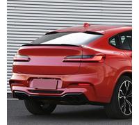 Car Rear Trunk Spoiler for BMW X4 G02 2019+ X4 M model ABS Car Tail Wing Rear Roof Spoiler Wing Car Rear Wing Body Modification Accessories,Glossy Black