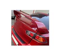 Car Rear Trunk Spoiler Lip Wing Tail Wing Decoration For Mitsubishi For Lancer EVO 2010 2011 2012 2013 2014(All red)