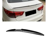 Car Rear Trunk Spoiler Rear Wing for Opel Vauxhall Insignia 2009-2016, Boot Spoiler, DIY Refit Spoiler, PU/Bright Black/Carbon Fiber,A-Bright Black
