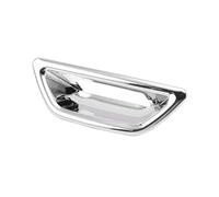 Car Rear Trunk Tail Door Bowl Cover Trim Chrome/Carbon Fiber Pattern Sticker for Nissan for X-Trail for Rogue for T32 2014-2019 Universal Interior Accessories(Chrome Silver)