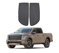 Car Rear Trunk Window Shades Compatible with Nissan Titan 2016-2023, Trunk Window Screens Mesh Sun Shade Glare Shield and UV Rays Protection and Keeps Vehicle Cool, 2PCS