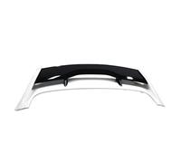 Car Rear Trunk Wing Lip Spoiler For Ford For Focus 2012 2013 2014 2015 2016 2017 2018 RS Spoiler Carbon Fiber Look WEFOLCC(White plus black)