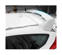 Car Rear Trunk Wing Lip Spoiler For Ford For Focus 2012 2013 2014 2015 2016 2017 2018 RS Spoiler Carbon Fiber Look WEFOLCC(White)