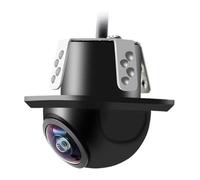 Car Rear View Back Up Camera AHD 1080P Reversing Fisheye HD Night Vision With Parking Line Car CCD Punch Front Rear View Camera(180 CVBS)