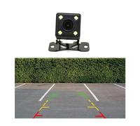 Car Rear View Camera 170 Wide Angle HD CCD 12 Lamp Night Visions Backup Reversing Parking Assist Cameras Waterproof rear view camera(Lamp 4)(Lamp 4)