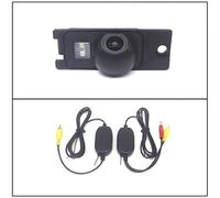 Car Rear View Camera Backup Reverse Parking Camera For Volvo S80 S60 S60L XC60 XC90 V70 XC70 1999 2000-2009 HRQCTIM(Camera with Wireless)