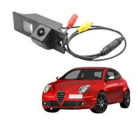 Car Rear View Camera CCD HD AHD Fisheye Rear View Camera Car Reverse Parking Monitor Night Vision For Alfa For Romeo For MITO 2008-2018 For Romeo 166 1998~2007 Car Reverse Camera(C135 AHD 720P)