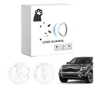 Car Rear View Camera Cover,2-Piece Weatherproof Anti-Glare,Full-View Car Camera Rain Cover - for Safety Protection Maintenance Automotive Truck RV SUV