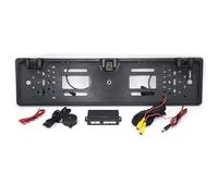 Car Rear View Camera EU Europe Car License Plate Frame Rear View Camera 170 Degree Night Vision With 2 Visual Reversing Radar Detector Car Reverse Camera