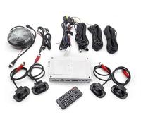 Car Rear View Camera For Bus/Truck/RV Backup Camera Rear View AHD 1080P 4AI 360 Bird Surround 3D Imaging System Front Digital Video Recorder Suitable(32G)