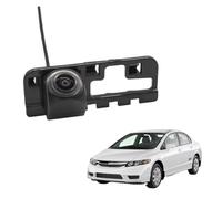 Car Rear View Camera For Civic 2006 2007 2008 2009 2010 2011 MK8 Car Parking Accessories HD 1280 * 720 Fisheye Rear View Camera Car Reverse Camera(Cam 4.3 Fold Wireles)