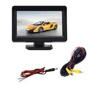 Car Rear View Camera For Dash Monitor LCD Color Display Monitor Car 4.3 Inch Reverse Camera(A)