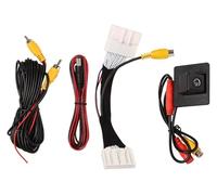 Car Rear View Camera For Mazda 2 For Demio Hatchback DJ 2014-2021 Compatible Factory Screen Cable Backup Camera Rear View Car Parking Assist