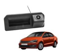 Car Rear View Camera For VW For Polo Sedan/Vento Facelift From 2016 2017 2018 2019 Car Trunk Handle Rear View Camera CCD HD AHD Fisheye Car Reverse Camera(C135 AHD 720P)