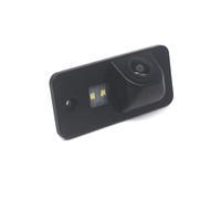 Car Rear View Camera HD CCD Night Vision Backup Rear View Camera For A4 S4 RS4 B7 2004 2005 2006 2007 2008 License Plate Camera Car Reverse Camera(Camera)