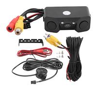 Car Rear View Camera Kit High Definition Parking Sensor LED Light Night Vision Shockproof Reverse Camera for SUV Truck Van Sedan Black Aluminium Alloy 720x480 Pixels
