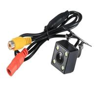 Car Rear View Camera Night Vision Reversing Auto Parking Camera IP68 Waterproof CCD 170 Degree HD Image Rear View Camera Dash Cam(4 lights)