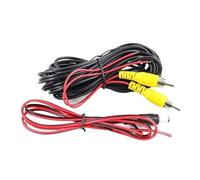Car Rear View Camera Reverse Parking Backup Camera IP67 Waterproof CCD LED Backup Monitor HD Night Vision High-Definition Image Backup Camera(Rca Power Cable)
