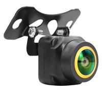 Car Rear View Camera Reversing Cameras 180 Degree Fisheye Golden Lens AHD CVBS 1080P Full HD Rear Camera Night Vision Vehicle Back Car Parking Wire Control(Wire control 1080P)