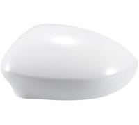 Car Rear View Left Side Mirror Cover Cap Replacement White, For Fiat, 500 2007-2023 Mirror Guard Covers Exterior Decoration Trims Car Side Mirror Pair