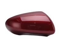 Car Rear View Mirror Cover Cap For Nissan For Qashqai For Dualis For J10 2007-2014 EU Version Side Door Mirror Cover Caps With Buckle Wing(Right red)