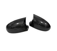 Car Rear View Mirror Cover Cap For VW For Golf For MK5 For GTI R 2003-2009 Car Rearview Side Mirror Cover Wing Cap Exterior Door Trim(Carbon Look)