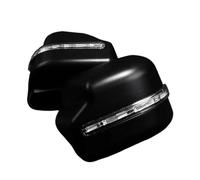 Car Rear View Mirror Cover With LED Turn Lights Compatible For Suzuki Jimny JB64 JB74 2019-2022 Accessories Side Mirror Caps