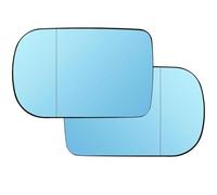 Car Rear View Mirror Door Wing Glass For BMW 7 Series E38 5 E39 1995-2003 Left Right Heated Blue Convex Rearview Car Convex Mirror(Left and Right)