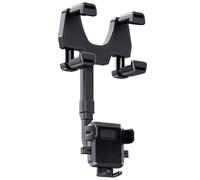 Car Rear View Mirror Phone Holder, Phone Holder for Your Car, Retractable Car Phone Holder, Rotating Car Phone Holder, Car Accessories, Anti-Shake Mobile Phone Car Holder for Navigating and Viewing