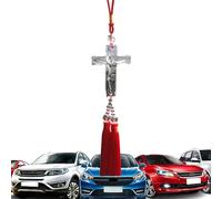 Car Rear View Ornament - Glass Pendant Decoration, Creative Automotive Accessory, Stylish Interior Hanging Decoration, Durable, Lightweight Charm, Funny Road Trip Decoration | Rear View