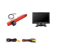 Car Rear View Reverse Camera For Opel For Kangoo 2007-2021 For Benz For Citan For Tourer For W415 12-21 170° Micro Camper AHD Brake Light Reverse Camera(7inch Monitor Camera)
