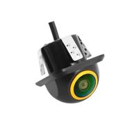 Car Rear View Reverse Camera For Toyota For BMW Parking CVBS Switch AHD 720P Car Rear View Camera 170 Degree Fisheye Golden Len Front(Silver)