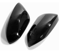 Car Rear View Side Mirror Cover Case Shell Trim For Toyota For Corolla For Reeling 2019 2020 2021 2022(Bright Black)