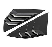 Car Rear Window Blinds,Tickas Rear Window Louvers Car Rear Window Blinds Side Tuyere Louvers Vent for Ford Focus ST RS MK3 Hatchback