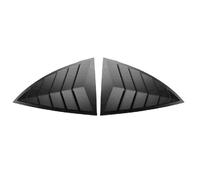 Car Rear Window Canard Canards For Tesla For Model Y For Launch/For Juniper 2025 Rear Triangle Blinds Window Spoiler Louver Shutter Cover(Matte black)
