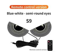 Car Rear Window LED Sign for Devil Eyes with Remote Control - Programmable Display for Truck SUV - 12.2x6.8cm Flexible for matrix(F)