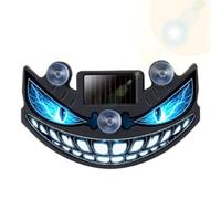 Car Rear Window Light Vehicle LED Solar Wireless Windshield Warning Ambient
