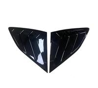car Rear Window Louver Shutter Cover Side Vent For Hyundai For Tucson 2016-2020(Glossy black)